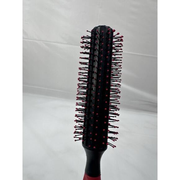 Cricket Static Free Volumizer Hairbrush Red Handle Vintage RPM-12 Made In Taiwan - Picture 5 of 6